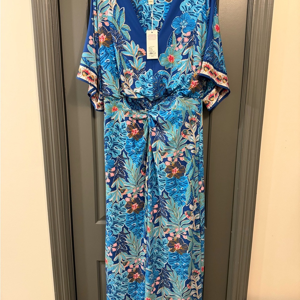 Lilly Pulitzer Starlight Navy Maxi Dress